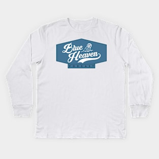 Blue Heaven Logo Kids Long Sleeve T-Shirt